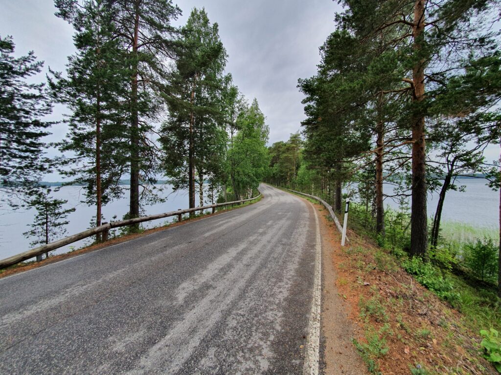 Biking around Punkuharju