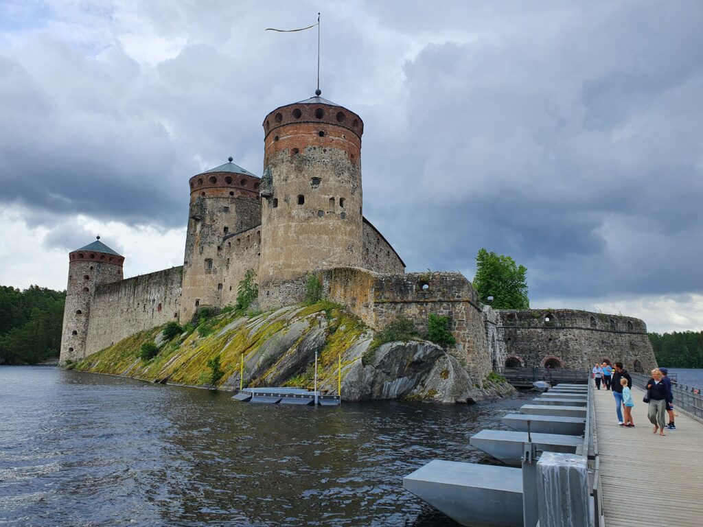 The castle at Savonlinna