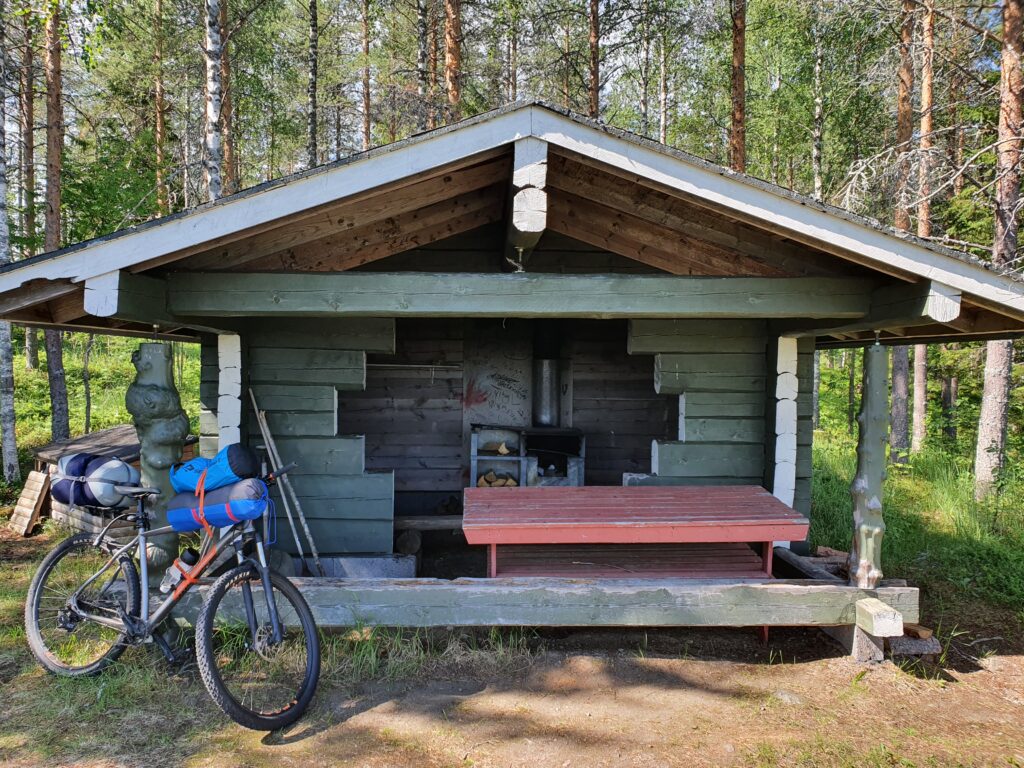 Getting ready to Bike to Koli National Park