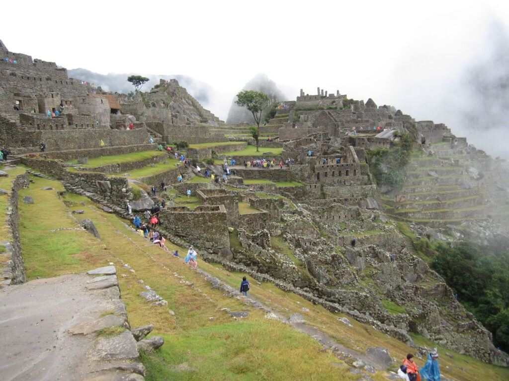 A Rainy day at Machu Picchu