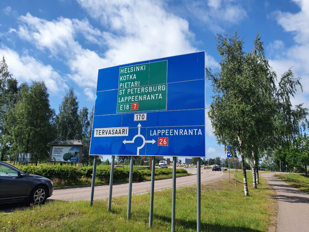 Heading towards Helsinki and Saint Petersburg