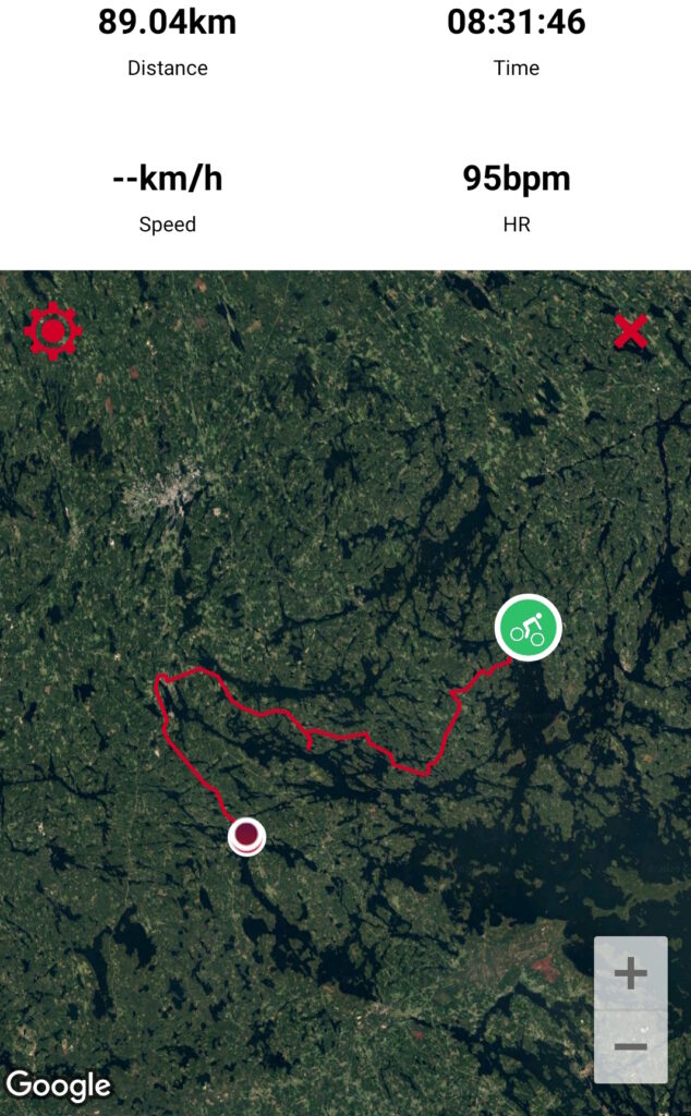 Biking around Saimaa