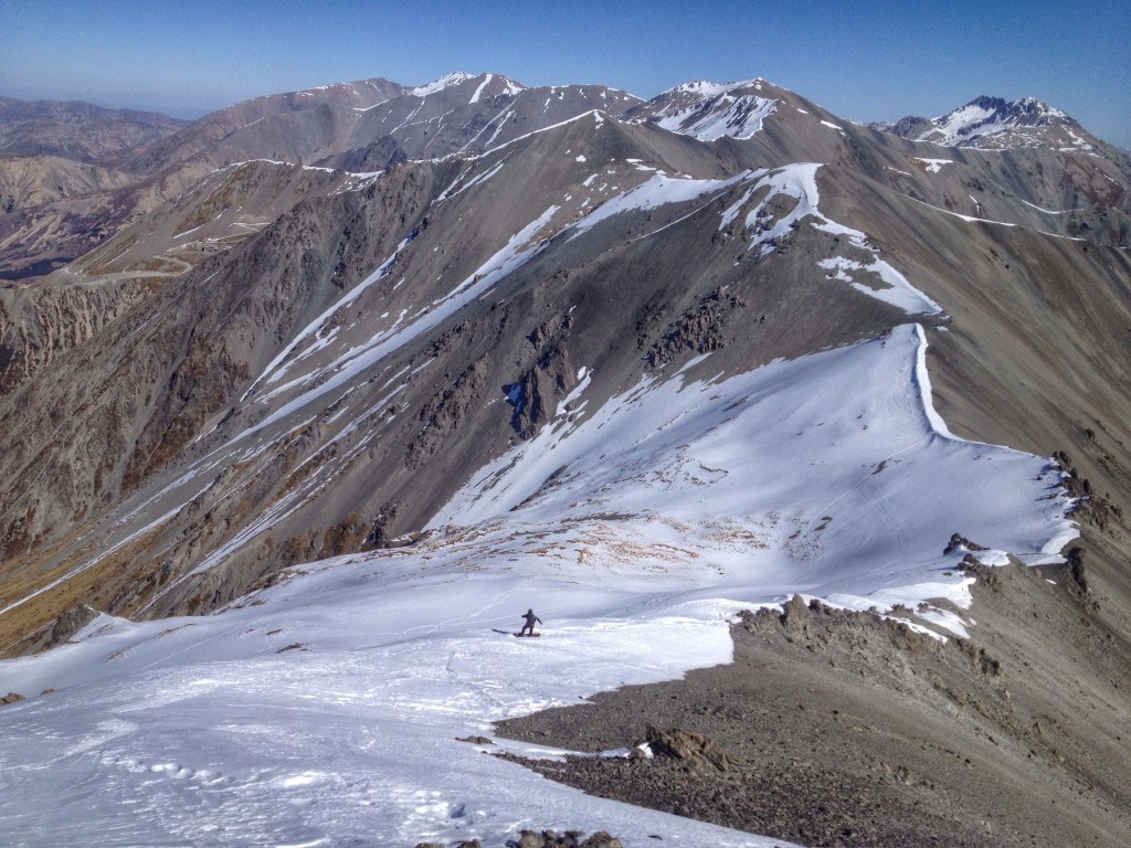 Doing the Cragieburn Traverse in a low snow year