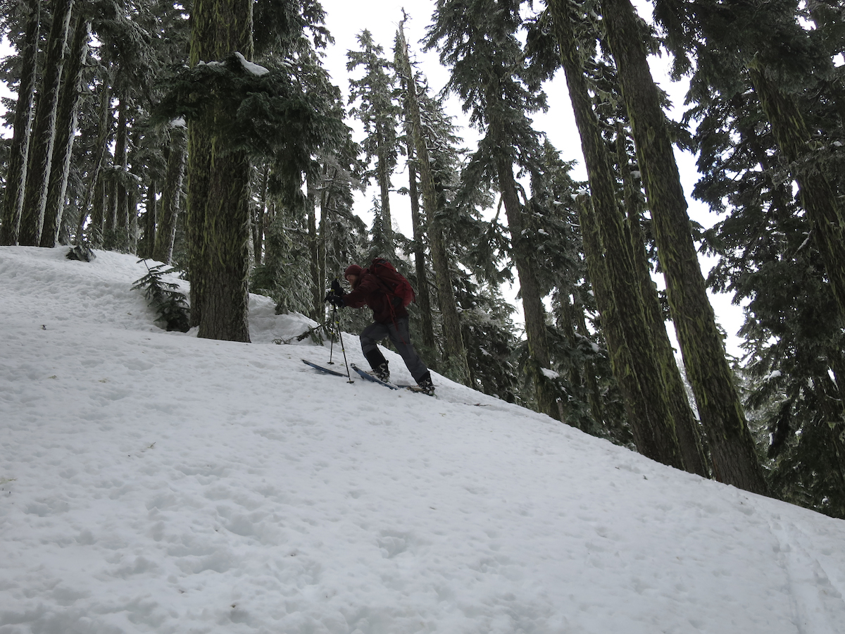 Kendall Peak Chutes Exploration near Snoqualmie Where is Kyle Miller?