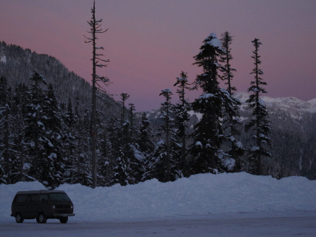 Parking in the Mount Baker Parking lot