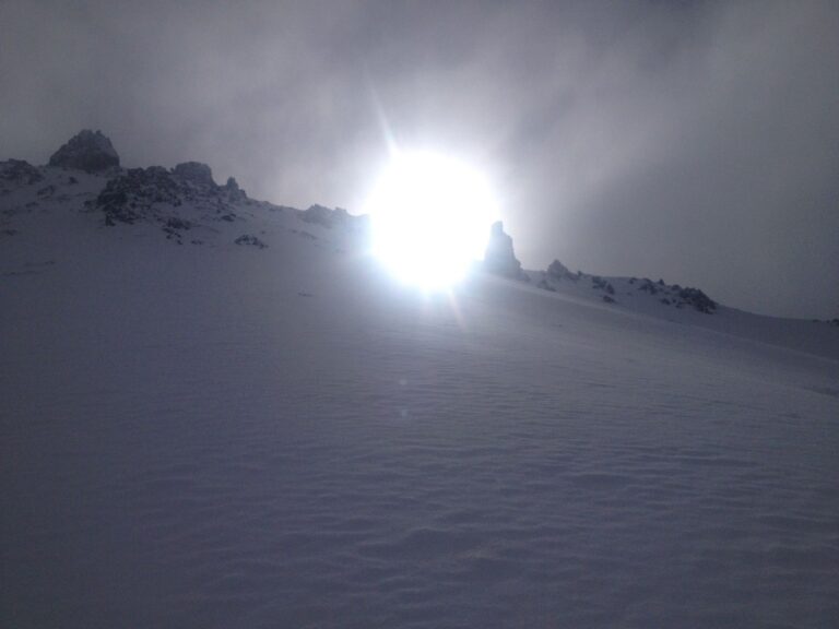 Mad dash for Powder at Porters ski area