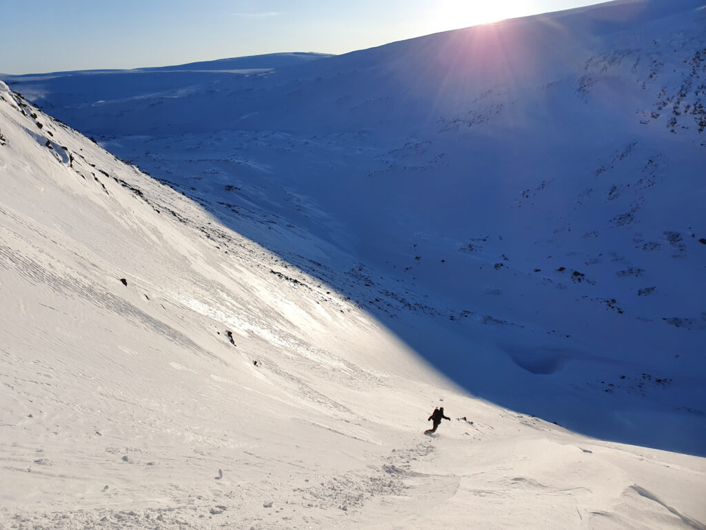 Making it to the shade line