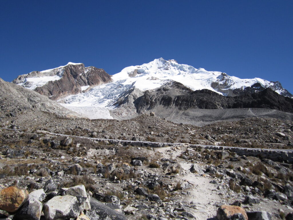 Hiking up Huayna Potosi to do some Snowboarding in Bolivia