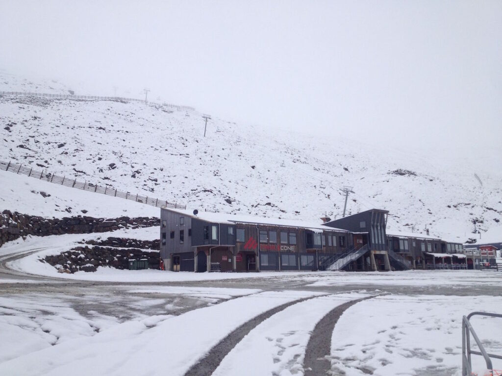 A powder day up at Treble Cone in mid November