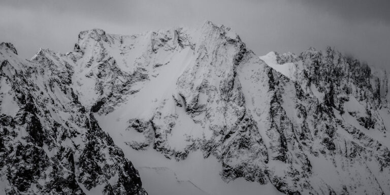 Looking at the North Face of Mount Fernow outside of Holden Village