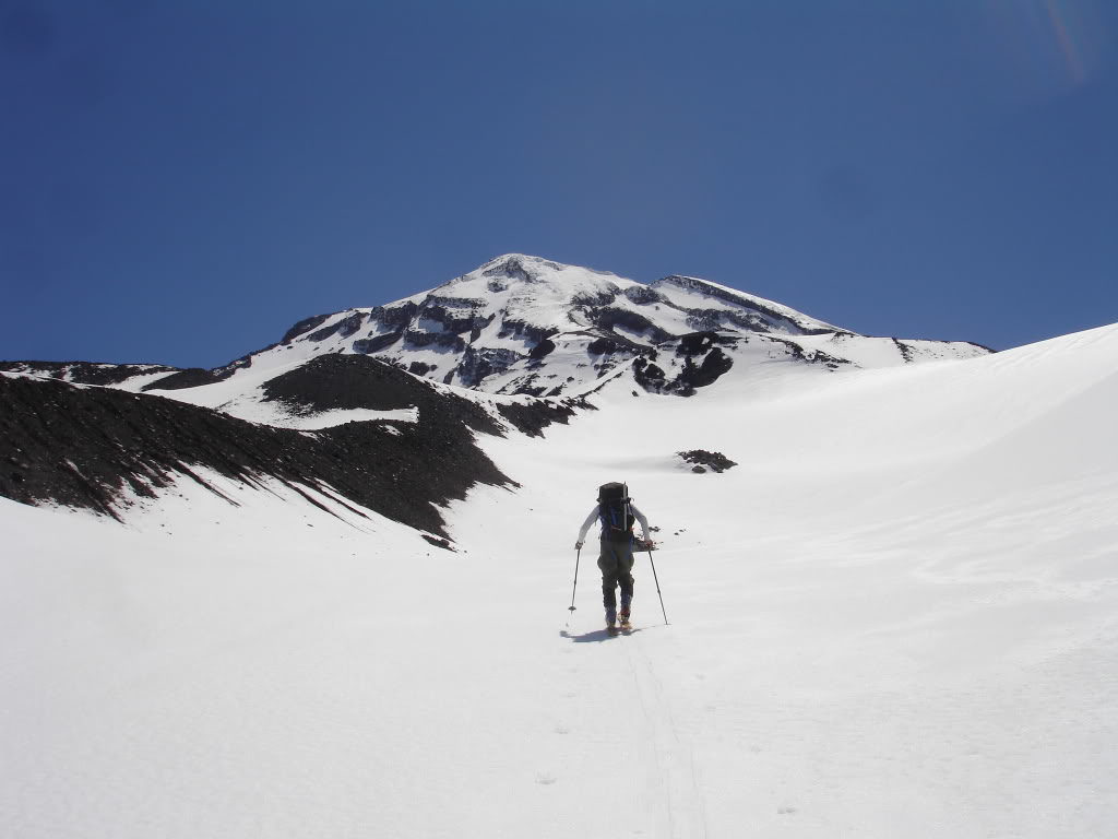 Heading towards the North side of the South Sister