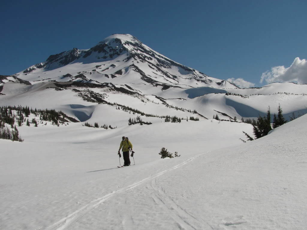 Leaving Three Sisters Wilderness to head back to Pole Creek Trailhead