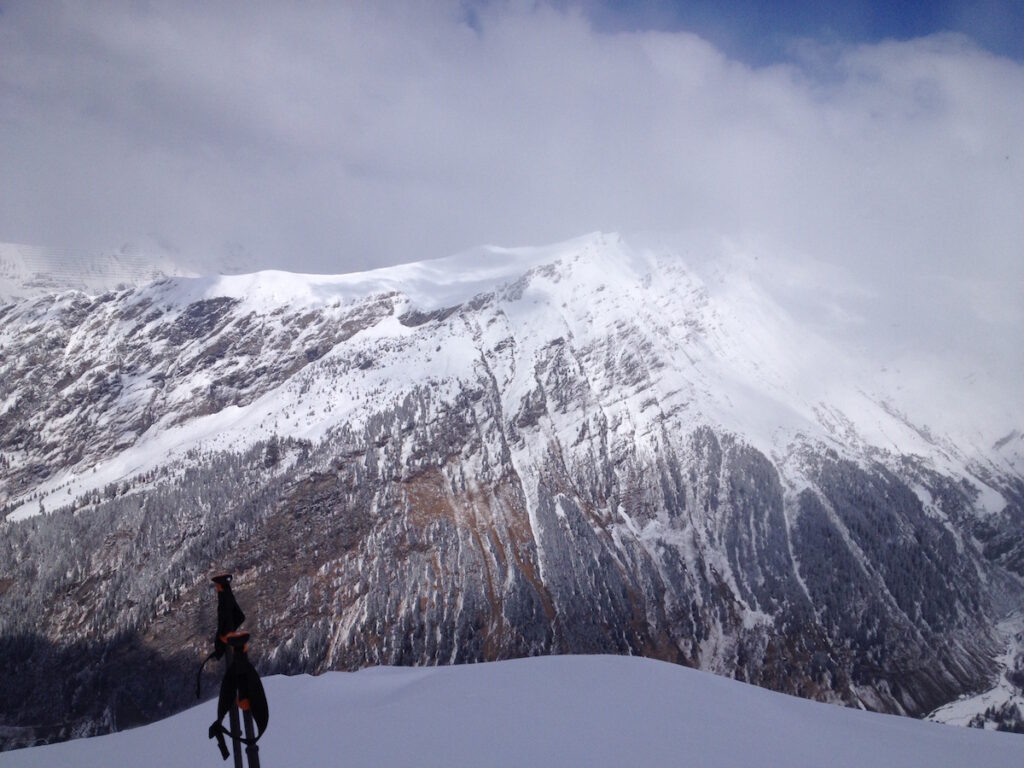 Looking at the views off the top of Geierschnabel Valsertal