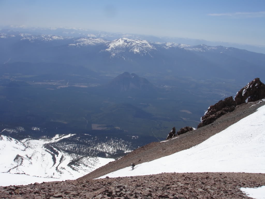 Amar drops into the Cascade Gulch