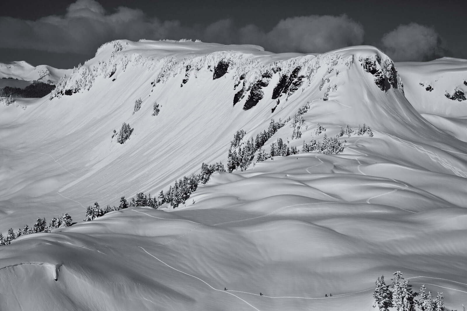 John Scurlock photo of the Mount Baker ski touring near Highway 542