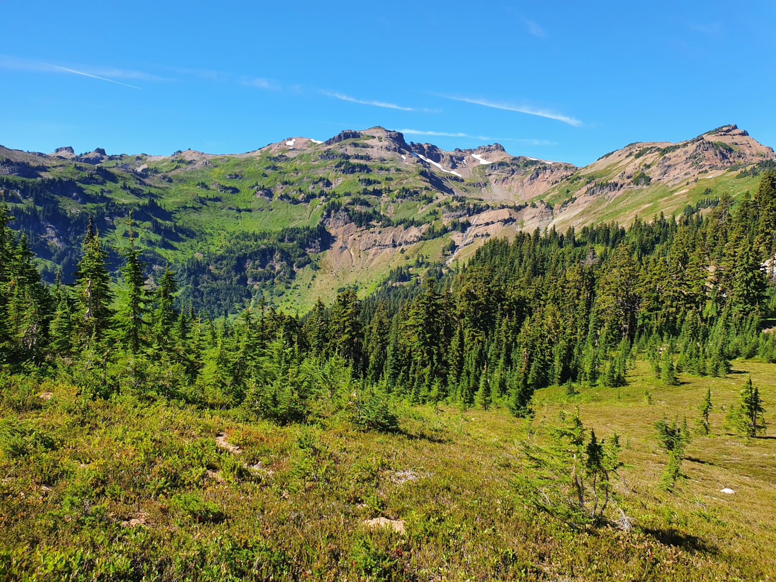 Another view of Hawkeye Peak