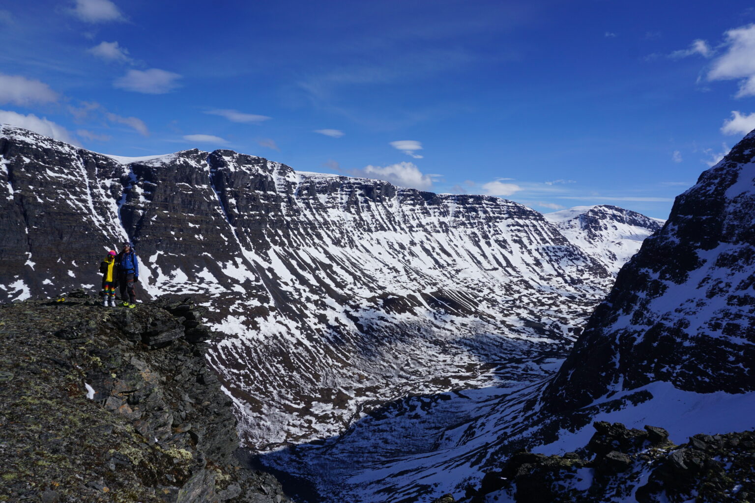 Enjoying a scenic view of the Mountains of Norway