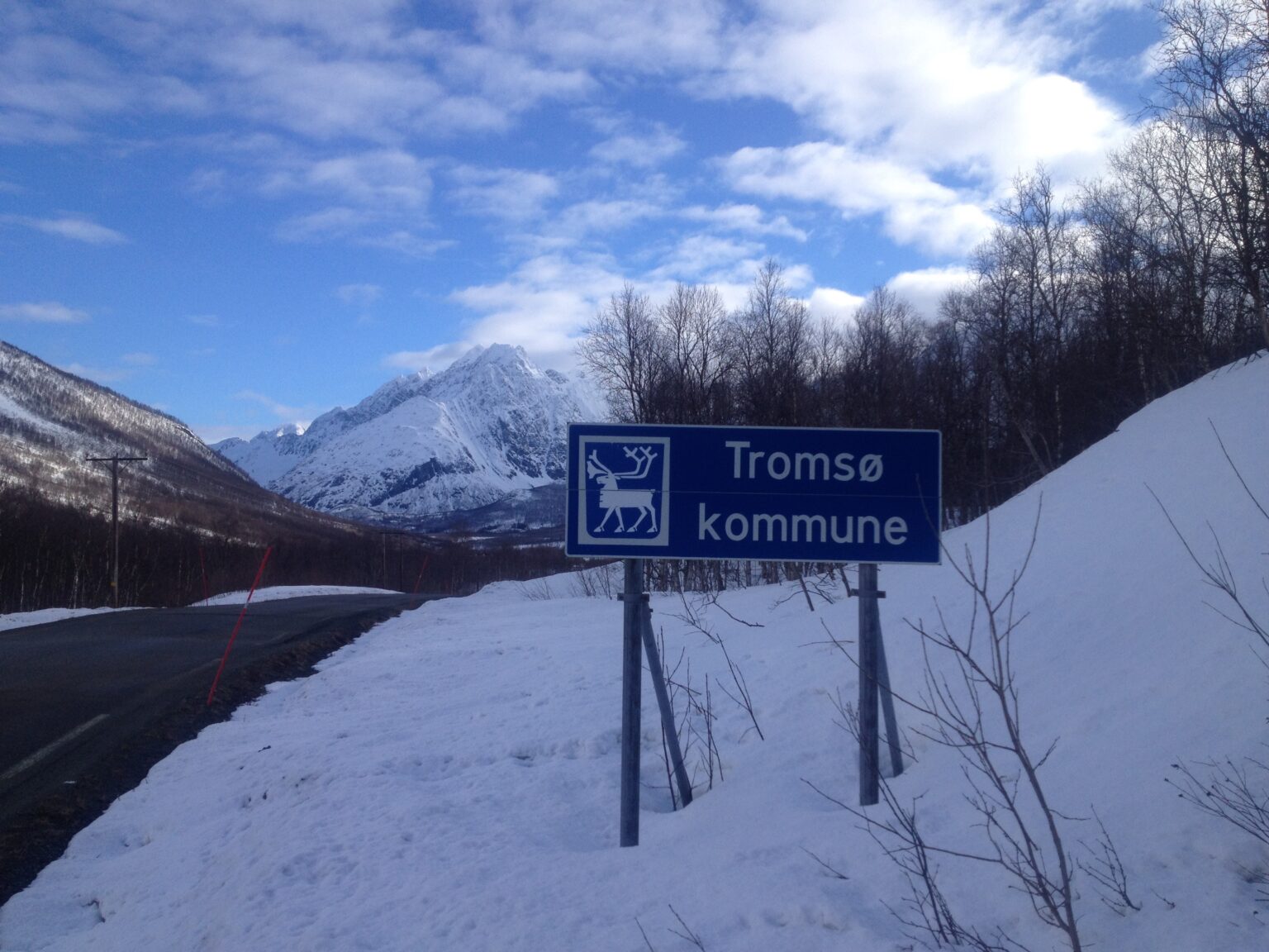 Heading into Tromsø Kommune