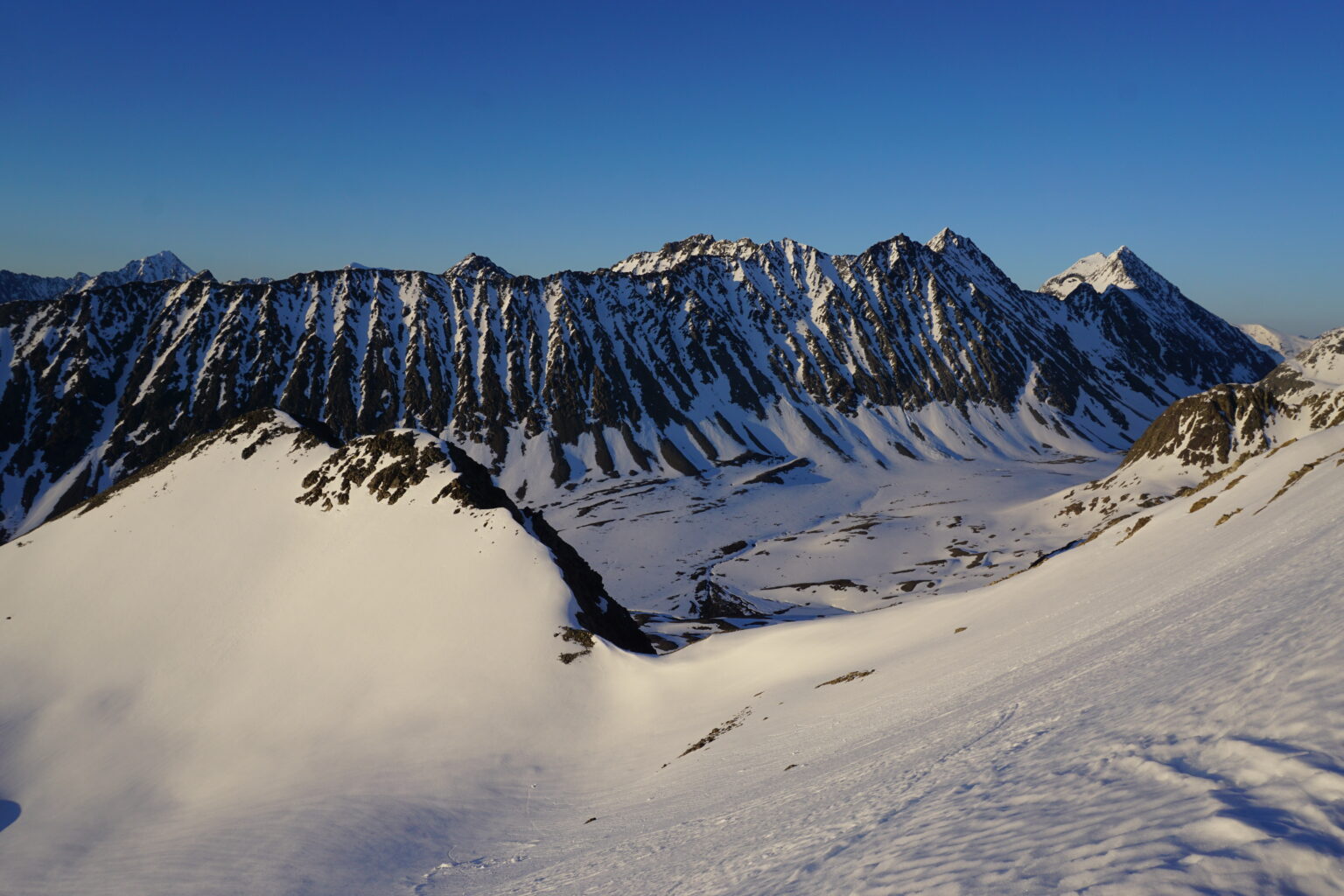 Endless amount of ski terrain in the Lyngen Alps