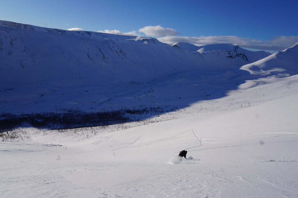 Going for another powder lap