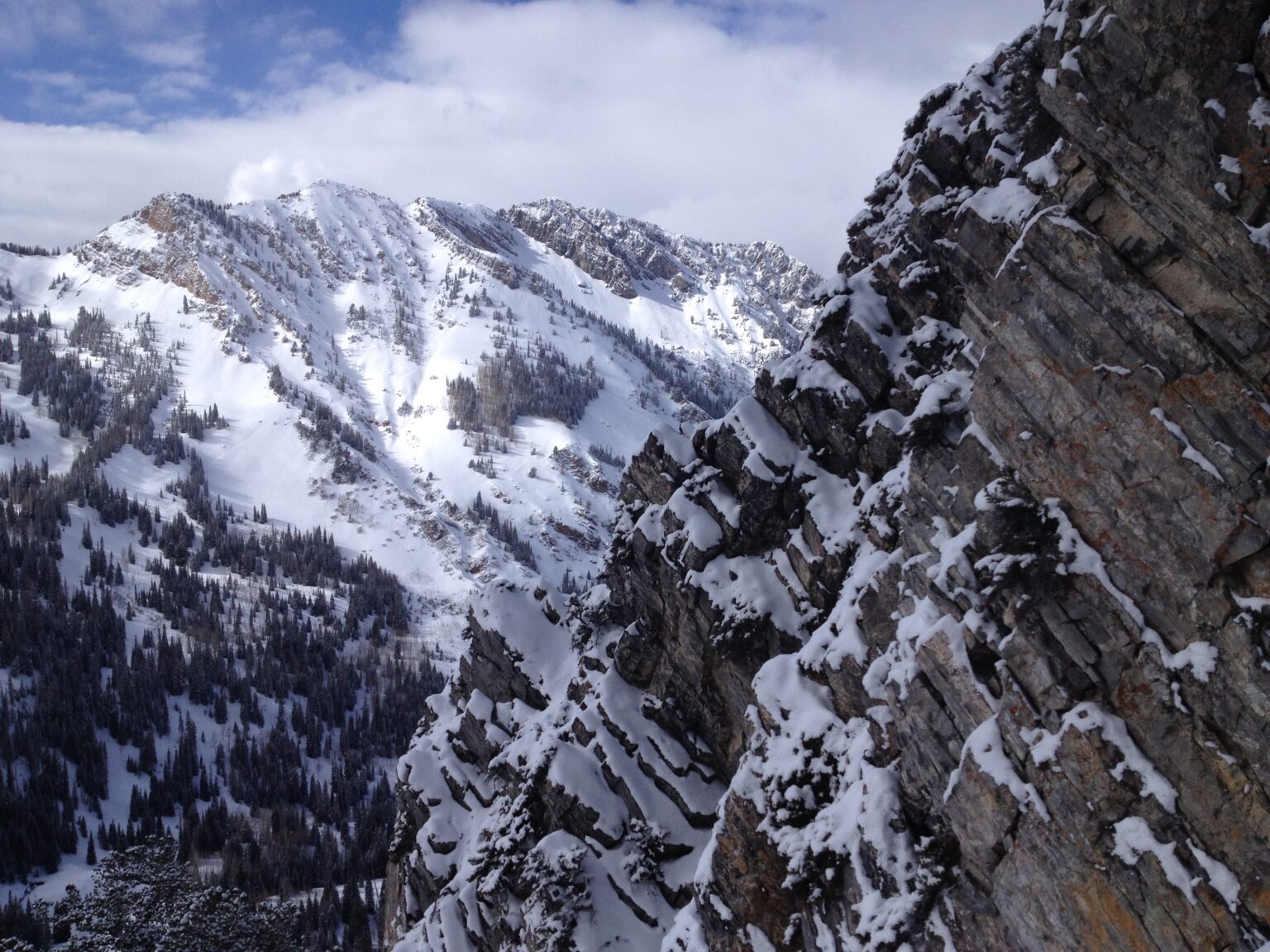 Looking West towards Kesler Peak