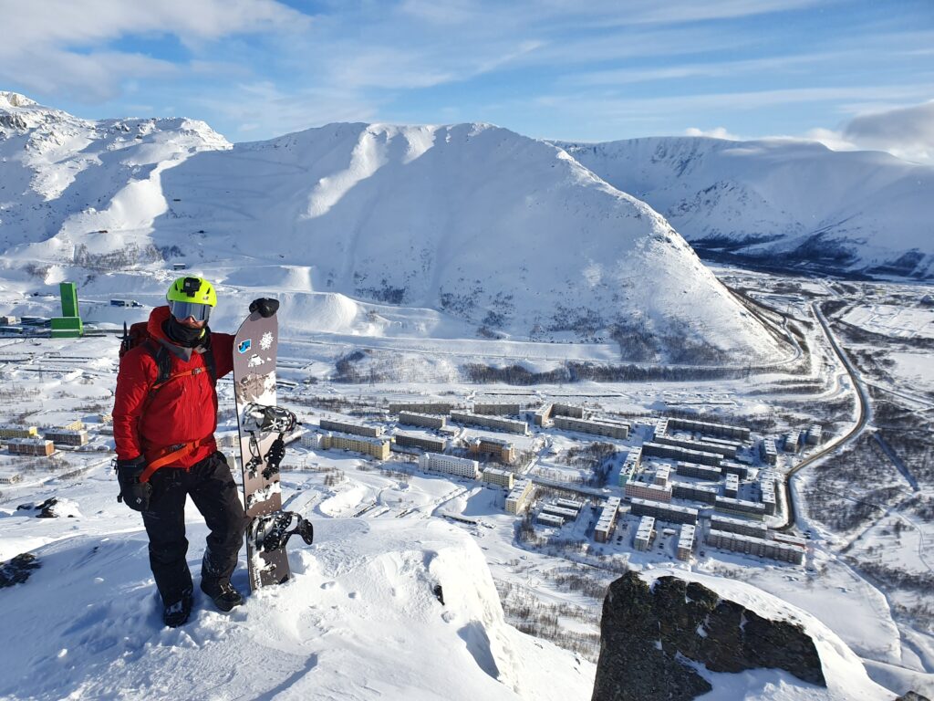 Sidecountry and backcountry for days in the Khibiny Mountains of Arctic Russia