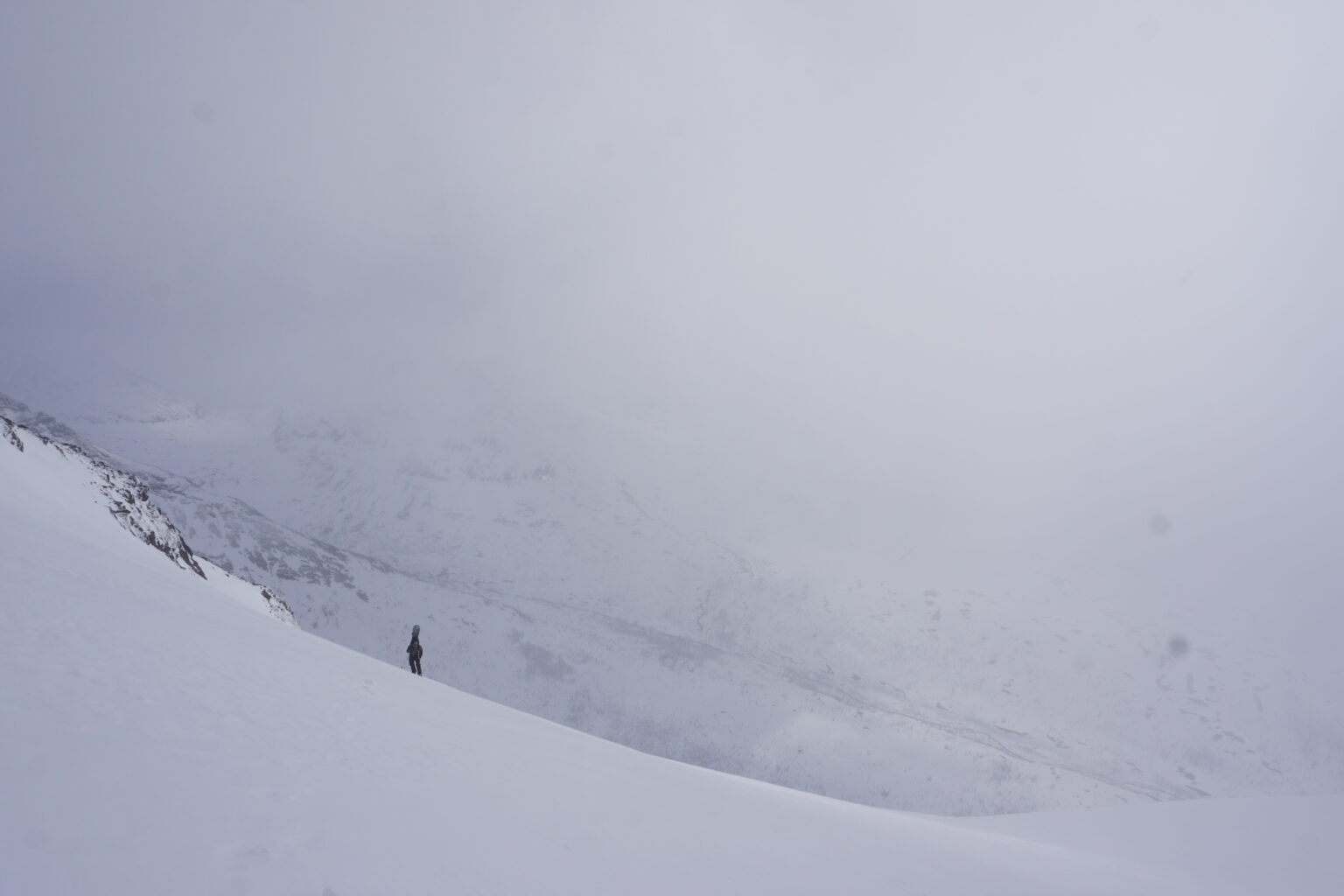 White out on the top