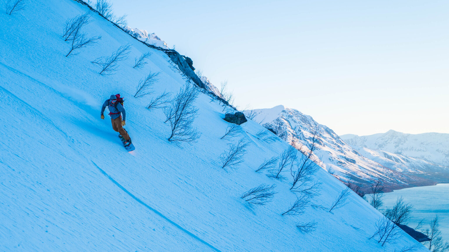 Finding good snowboard turns