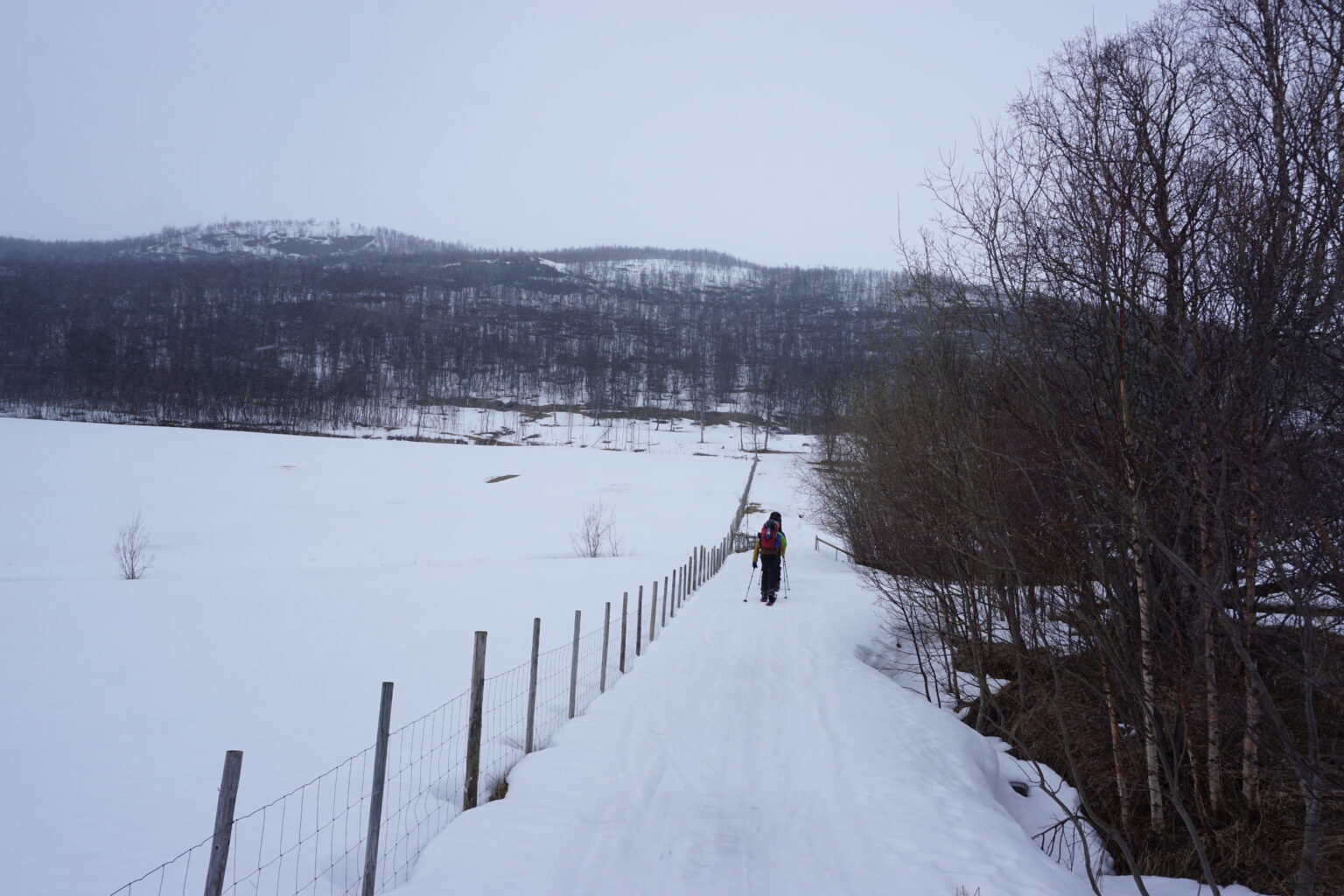 Starting the Lyngen Alps Traverse on the Southern point