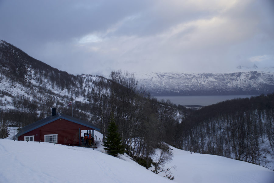 Our last hut on the Southern Section of the Lyngen Alps Traverse