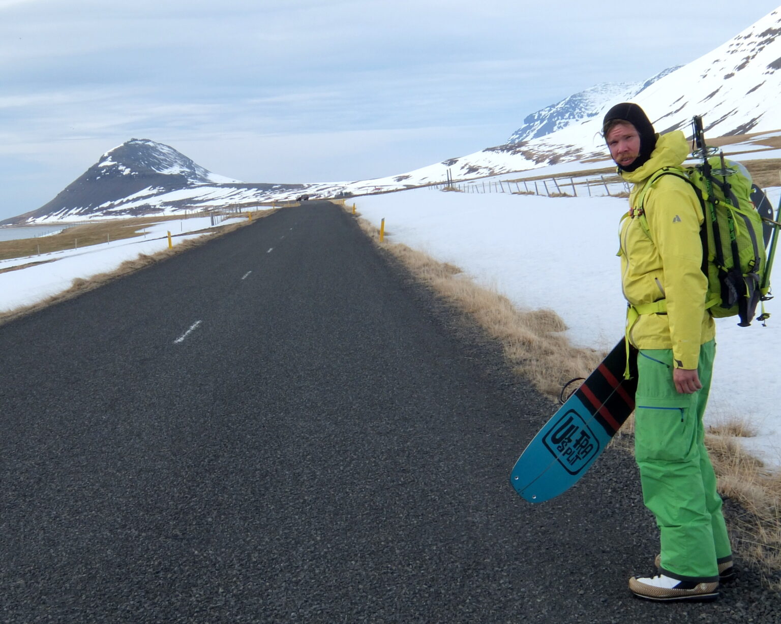 Crossing the road