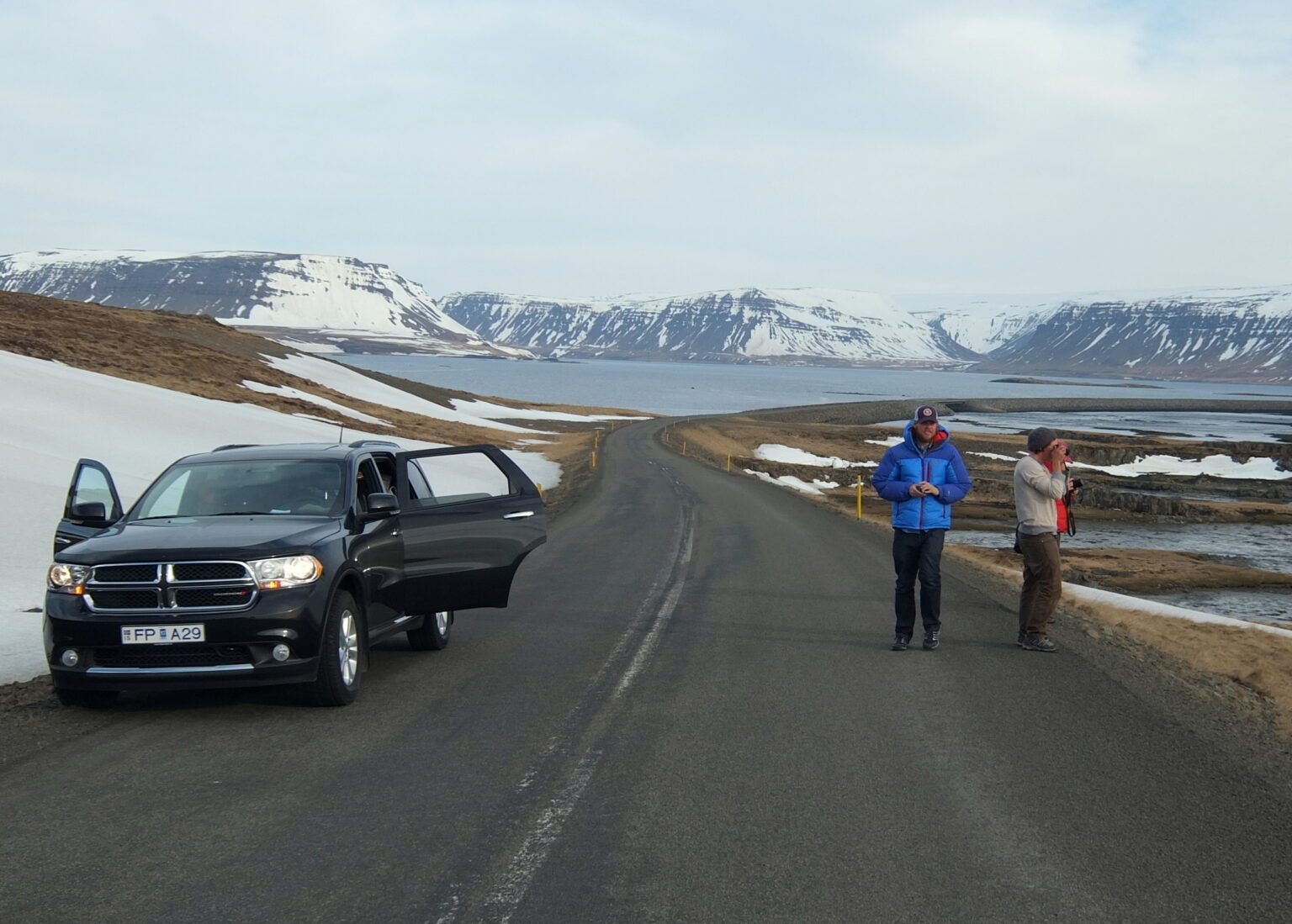 Driving out to the Westfjords