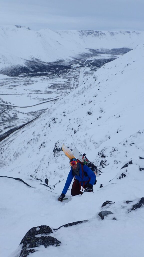 Climbing through the crux 