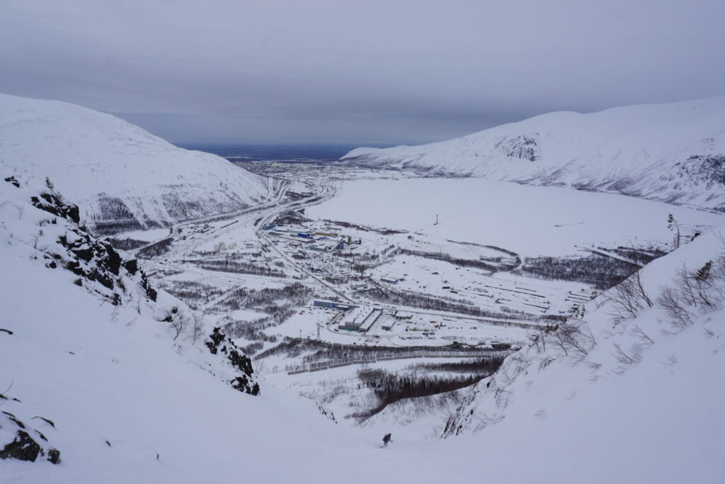 Powder from top to bottom