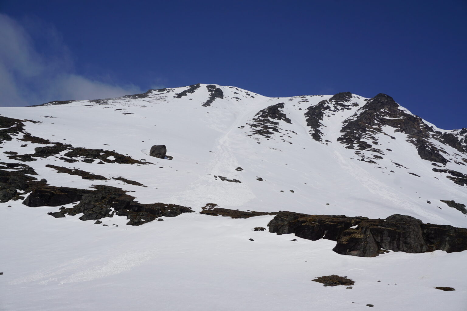 Looking back up at the Kitchen Chute